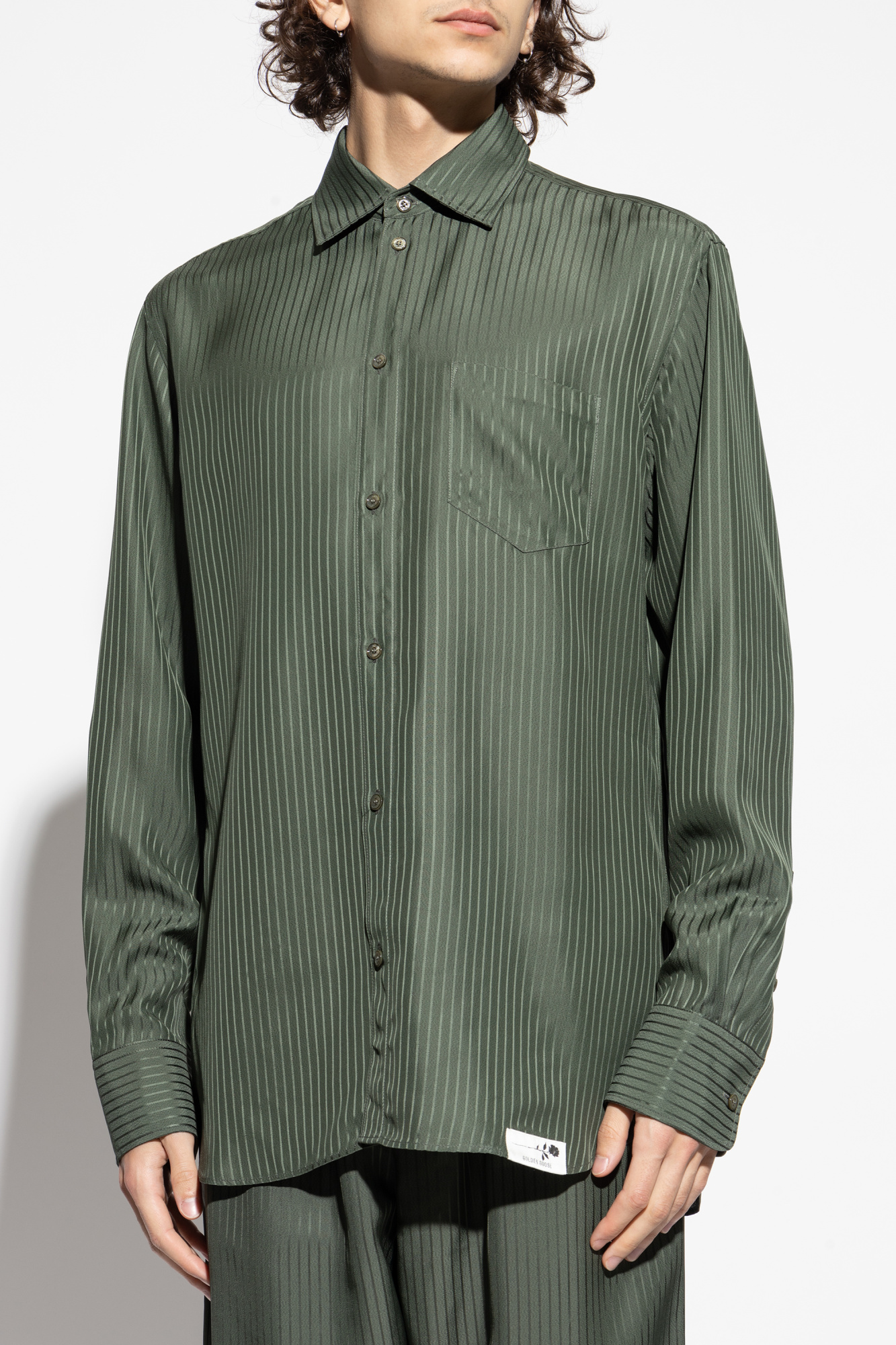 Green Shirt with pocket Golden Goose - Vitkac AS